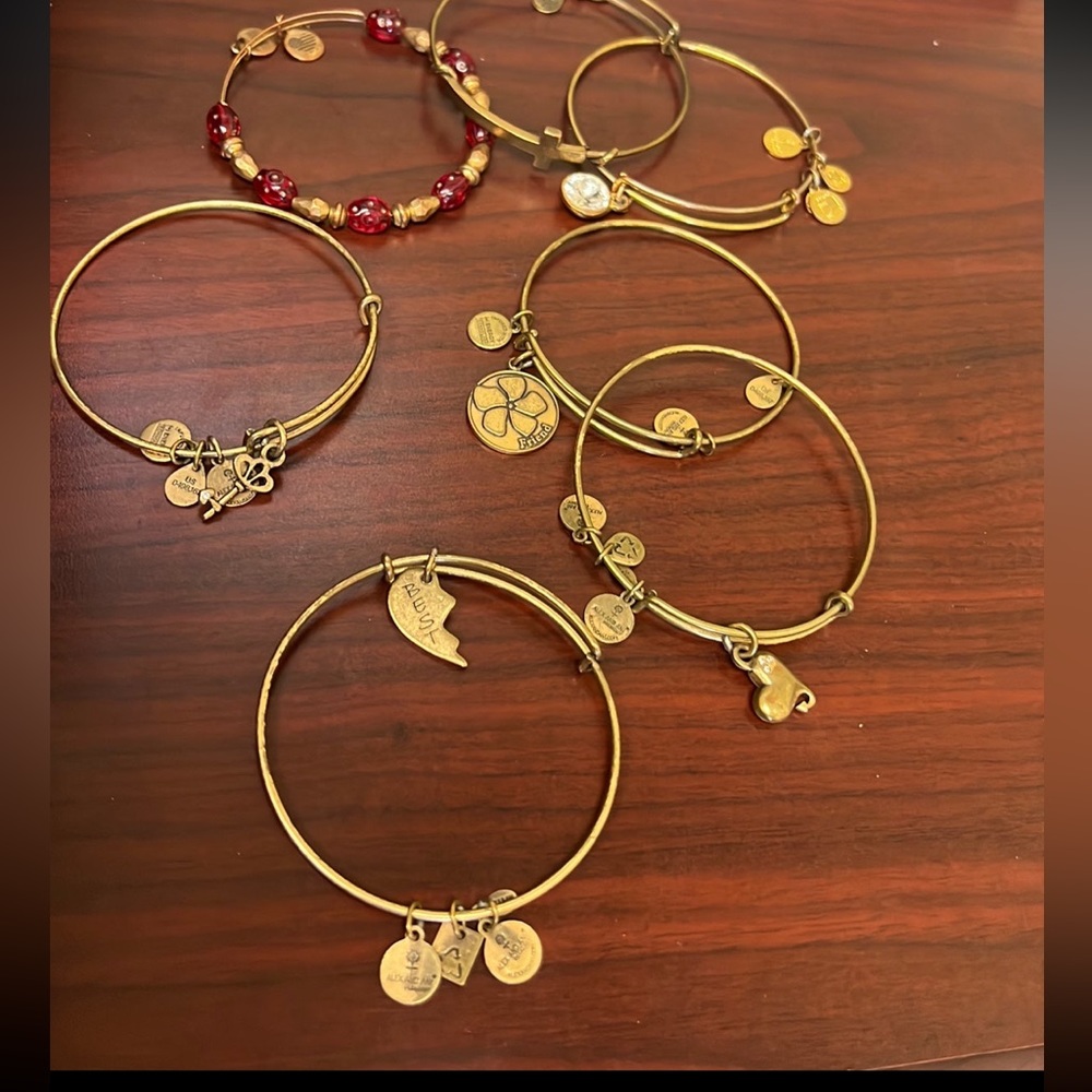 Alex and Ani - set of 7